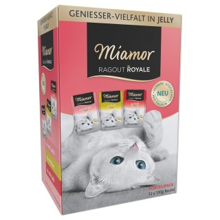 Miamor Ragout Royale - gemischtes Paket - 12 x 100 g Jelly 2 (3 Sorten)