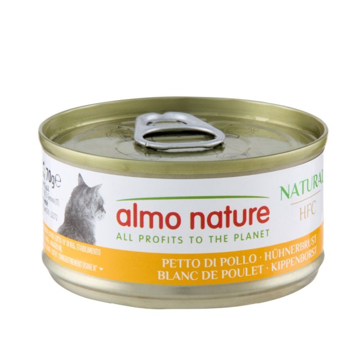 Almo Nature HFC Natural 6 x 70 g - Hühnerbrust