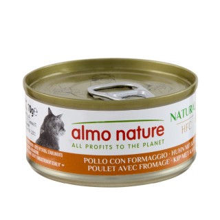 Almo Nature HFC Natural 6 x 70 g - Huhn mit Käse