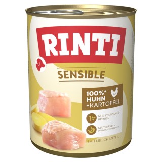 RINTI Sensible 6 x 800 g - Huhn & Kartoffel
