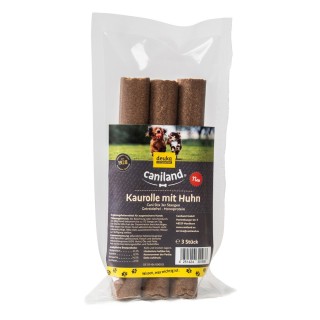 Caniland Kaurolle mit Huhn - Sparpaket: 2 x 3 Stück (360 g)