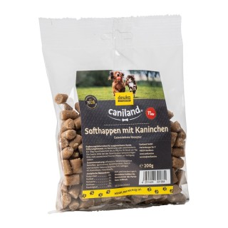 Caniland Softhappen Getreidefrei mit Kaninchen - Sparpaket: 2 x 200 g