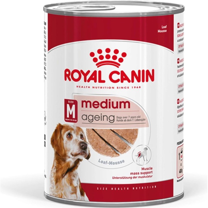 Royal Canin Medium Ageing Loaf Dose - 410 g