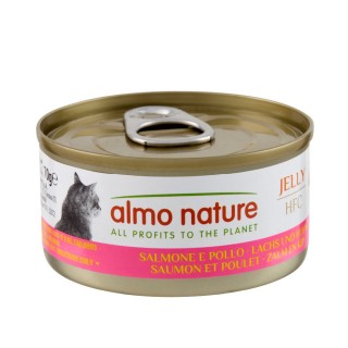 Almo Nature HFC Natural 6 x 70 g - Lachs mit Huhn in Gelee