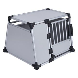 Trixie Hundebox Aluminium - B 93 x T 81 x H 64 cm (Größe L)