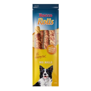 Rocco XL-Kaurolle Big Rolls 315 g / Sparpaket % - mit Hühnerbrustfilet 3 x 315 g
