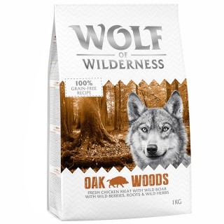 Wolf of Wilderness Adult "Oak Woods" Wildschwein - getreidefrei - 1 kg