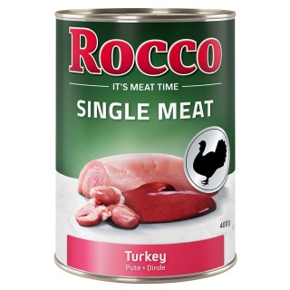Rocco Single Meat 6 x 400 g / 800 g 6 x 400 g: Pute