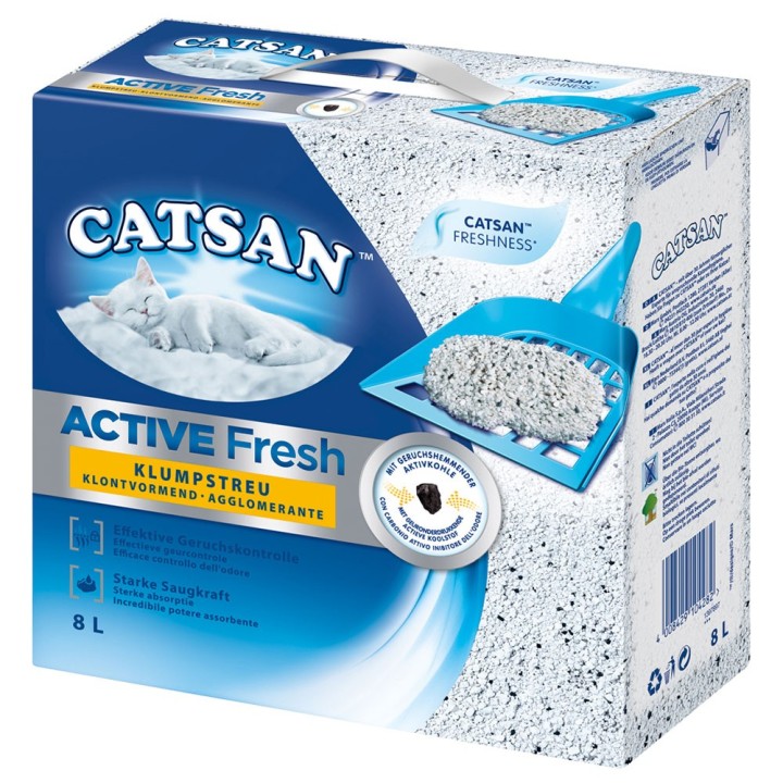 Catsan Active Fresh Klumpstreu - 8 l