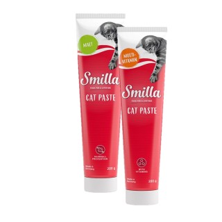 Snackmix: Smilla Multi-Vitamin & Malt Katzenpaste - 2 x 200 g