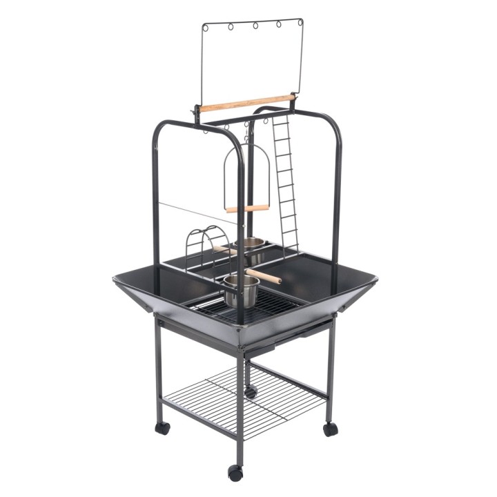 TIAKI Freisitz für Papageien - L 66,5 x B 63,5 x H 141 cm