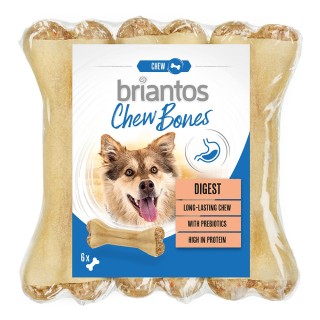 Briantos Chew Bones Digest (mit Präbiotika) - 6 x 12 cm (330 g)