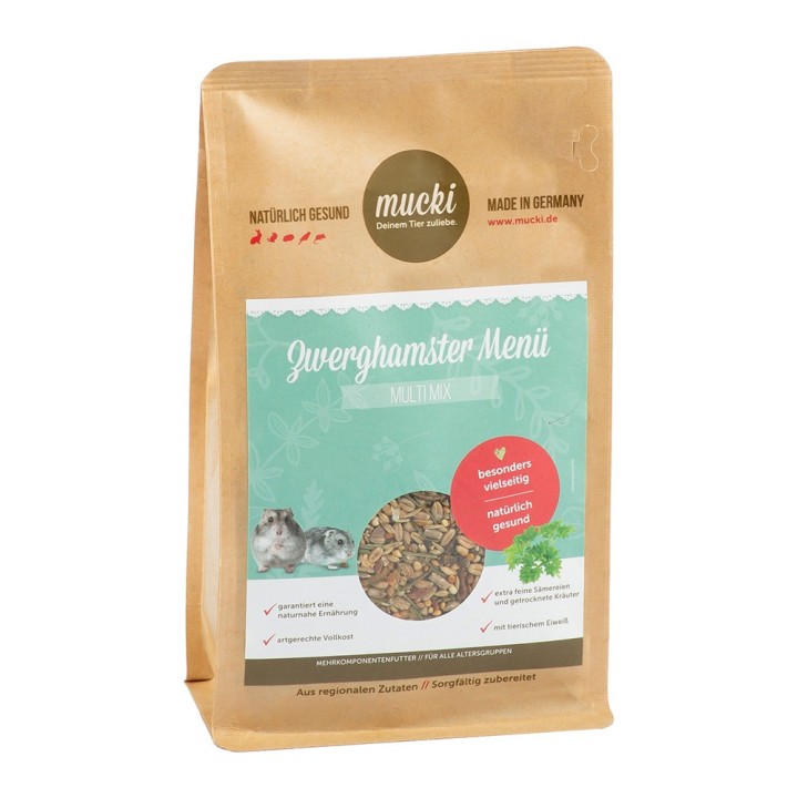 Mucki Zwerghamster Menü Multi Mix - 1,5 kg