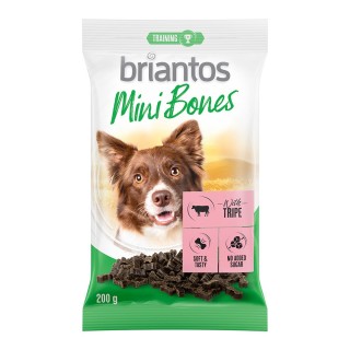 Briantos Mini Bones für Hunde - 2 x 200 g mit Pansen