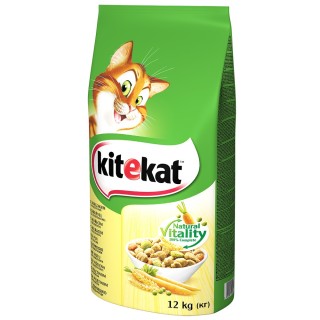 Kitekat Adult Huhn & Gemüse - 12 kg