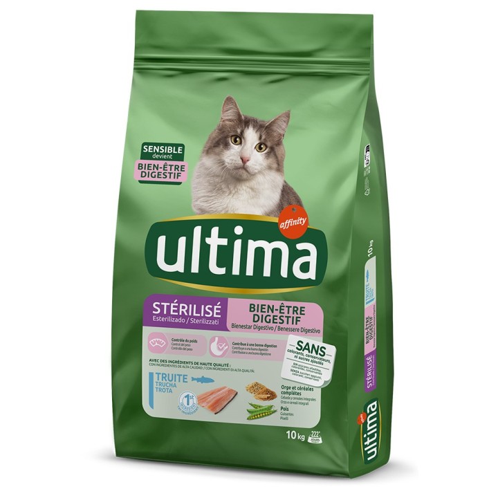 Ultima Cat Sterilized Sensible Forelle - 10 kg