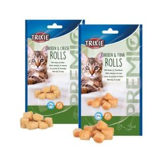 Trixie PREMIO Rolls - 50 g - Huhn und Thunfisch