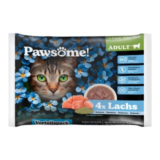 Pawsome Adult Cat 4 x 85 g - Lachs