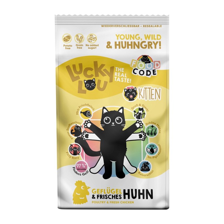 Lucky Lou Kitten Geflügel & Huhn - 1,7 kg
