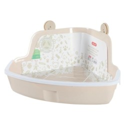 Zolux Ecktoilette für Kleintiere - Gr. L: L 33 x B 42 x H 20,5 cm