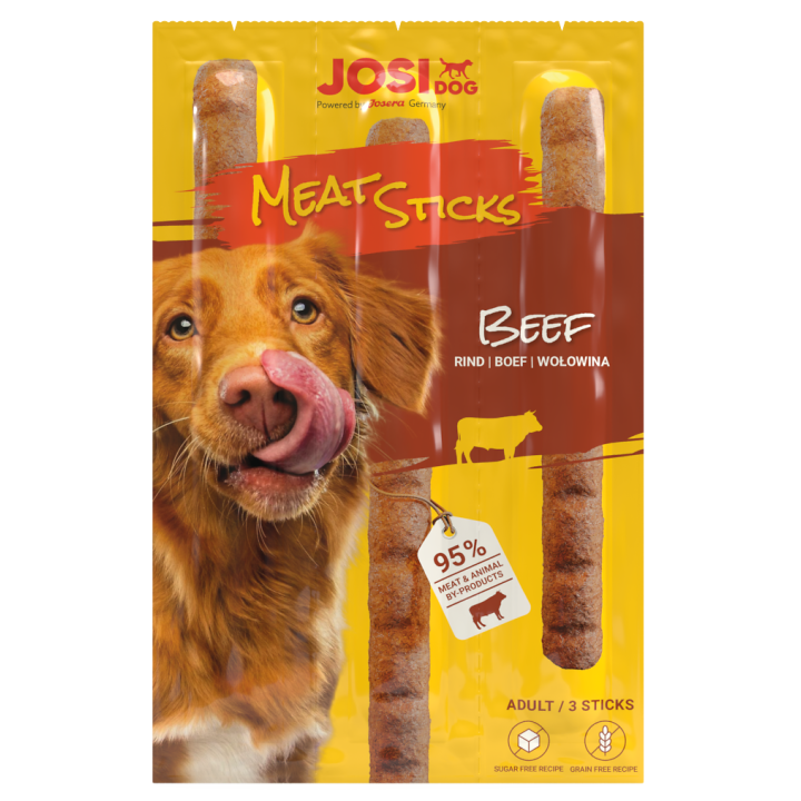 JosiDog Meat Sticks Beef 33g
