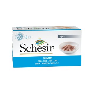 Schesir Small 6 x 50 g - Thunfisch in Gelee