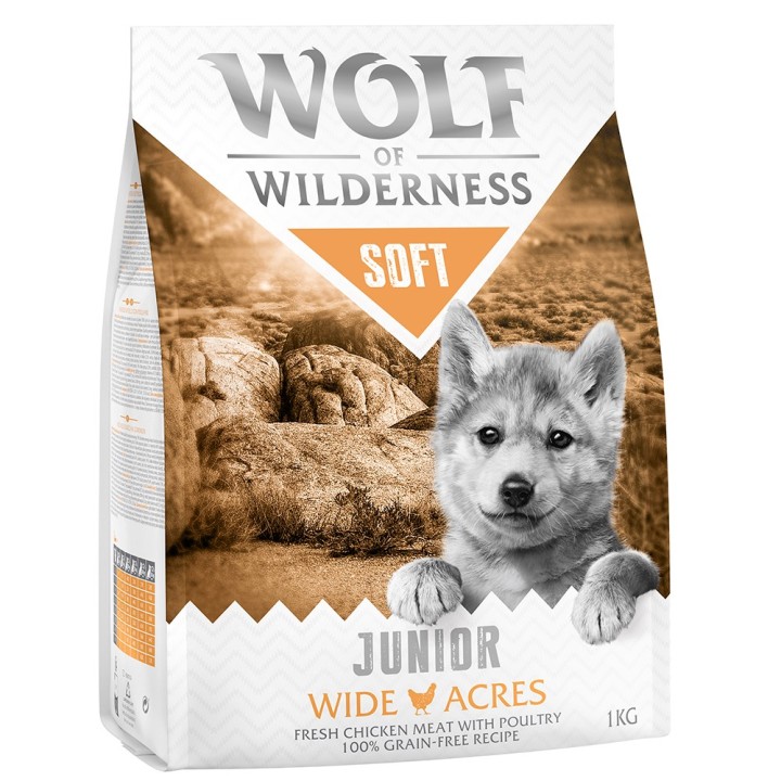 Wolf of Wilderness Junior "Soft - Wide Acres" Huhn - getreidefrei - 1 kg