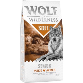 Wolf of Wilderness Senior "Soft - Wide Acres" Huhn - getreidefrei - Sparpaket: 2 x 12 kg