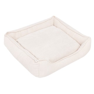 Modern Living Hundebett Helena - L 65 x B 60 x H 18 cm, beige