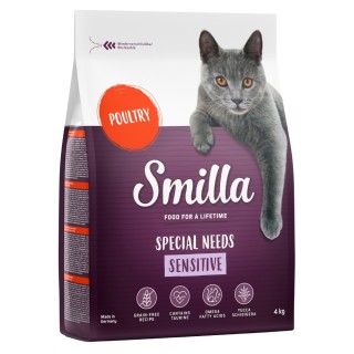 Smilla Adult getreidefreie Rezeptur Sensitive Geflügel - 4 kg