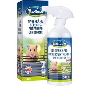 Bactador Nagerkäfig Geruchsentferner & Reiniger - 500 ml