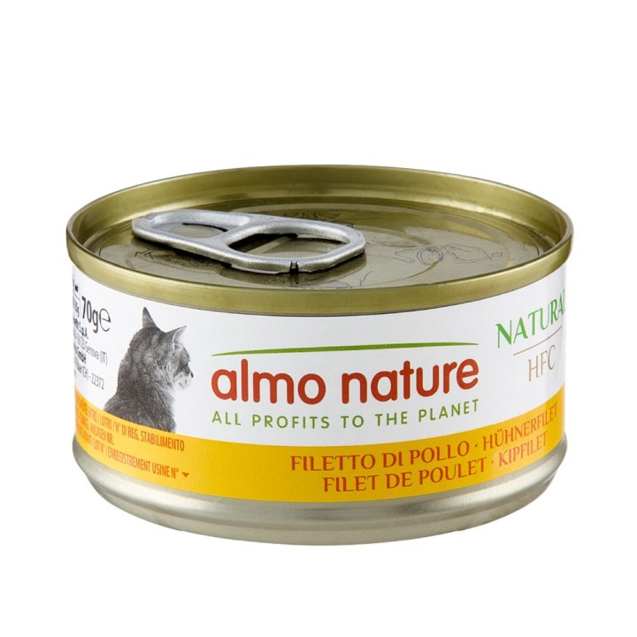Almo Nature HFC Natural 6 x 70 g - Hühnerfilet