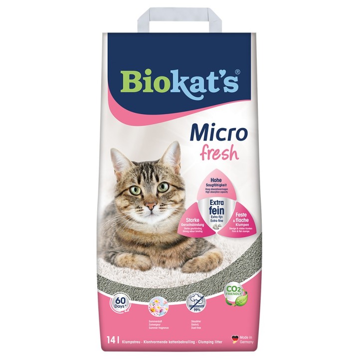 Biokat's Micro Fresh Katzenstreu - 14 l