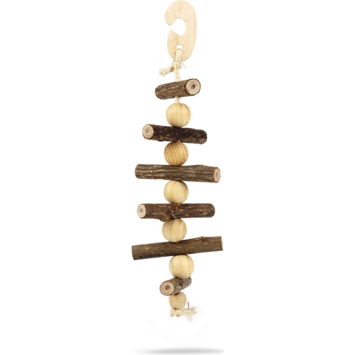 beeztees Vogelspielzeug Klimbo Holz - 1 Stk