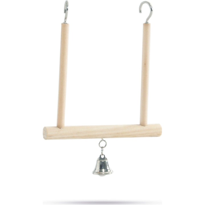 beeztees Holzschaukel mit Glocke - 1 Stk