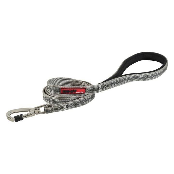 Zolux Moov Hundeleine Camouflage Grau - 120 cm lang, 15 mm breit