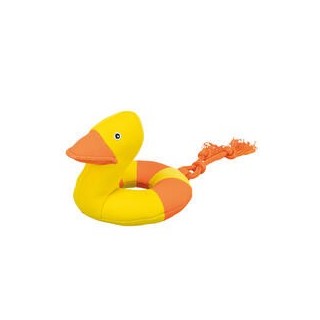 Trixie - Wasserspielzeug Ente mit Seil