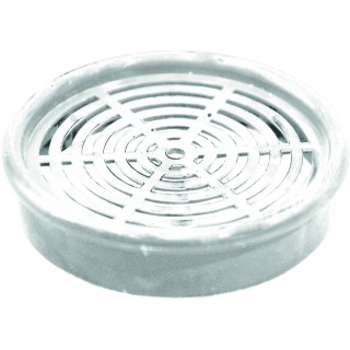 Back to Nature Einlasssieb für Aquarium Rückwände - weiß