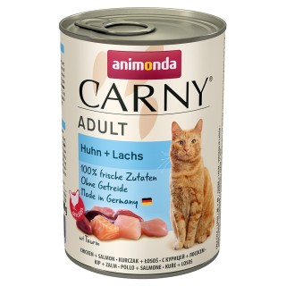 animonda Carny Adult 6 x 400 g - Huhn & Lachs