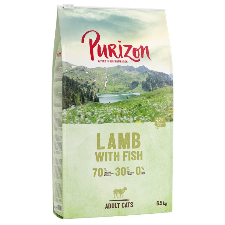 Purizon Original Lamm mit Fisch - getreidefrei -  6,5 kg