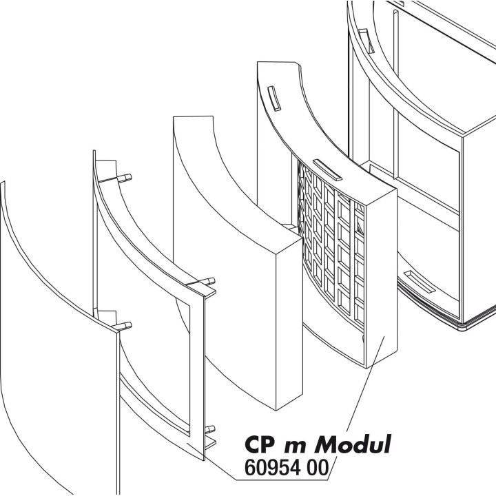 JBL CristalProfi m greenline Halt.Modul FilterPad - 1 Stk