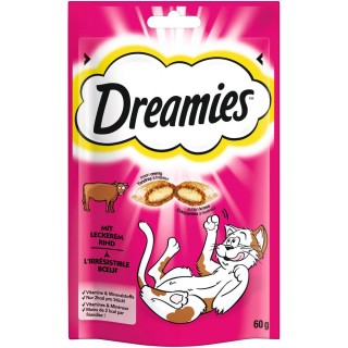 Dreamies Katzensnack Klassik - Sparpaket Rind (6 x 60 g)