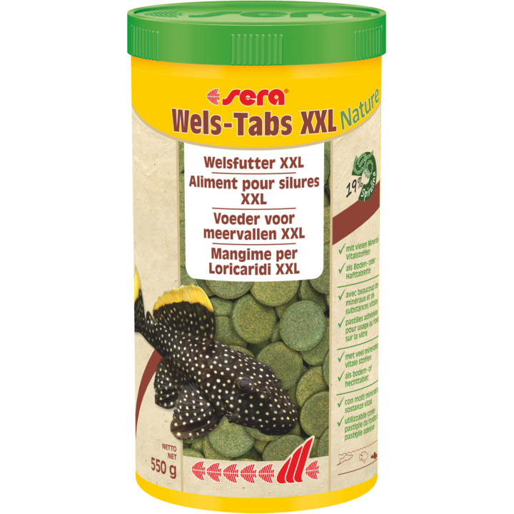 Sera Wels-Tabs XXL Nature - 1L