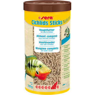 Sera Cichlids Sticks Nature - 1L