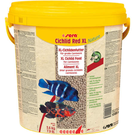 Sera Cichlid Red XL Nature - 10L