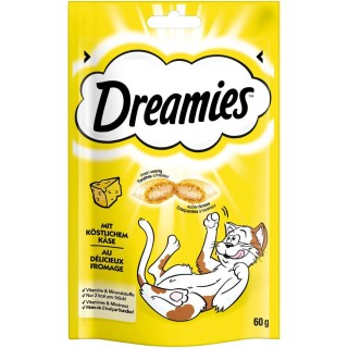 Dreamies Katzensnack Klassik - Sparpaket Käse (6 x 60 g)