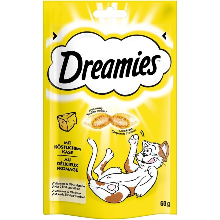 Dreamies Katzensnack Klassik - Sparpaket Käse (6 x 60 g)