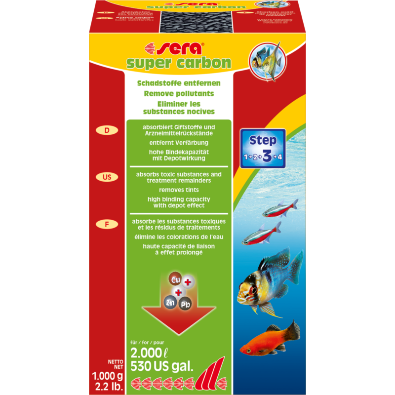 Sera super carbon - 1kg
