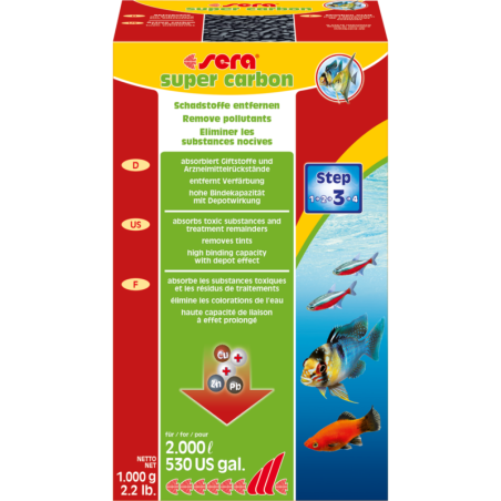 Sera super carbon - 1kg