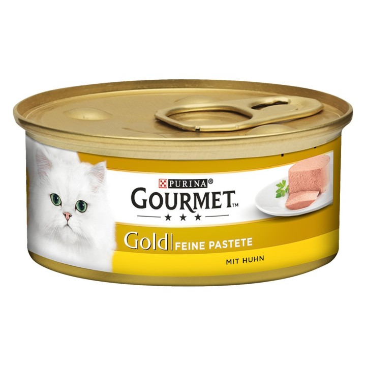 Mix-Sparpaket Gourmet Gold 48 x 85 g - Feine Pastete Mix I